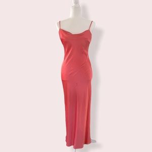 Cowl Neck Slip Dress